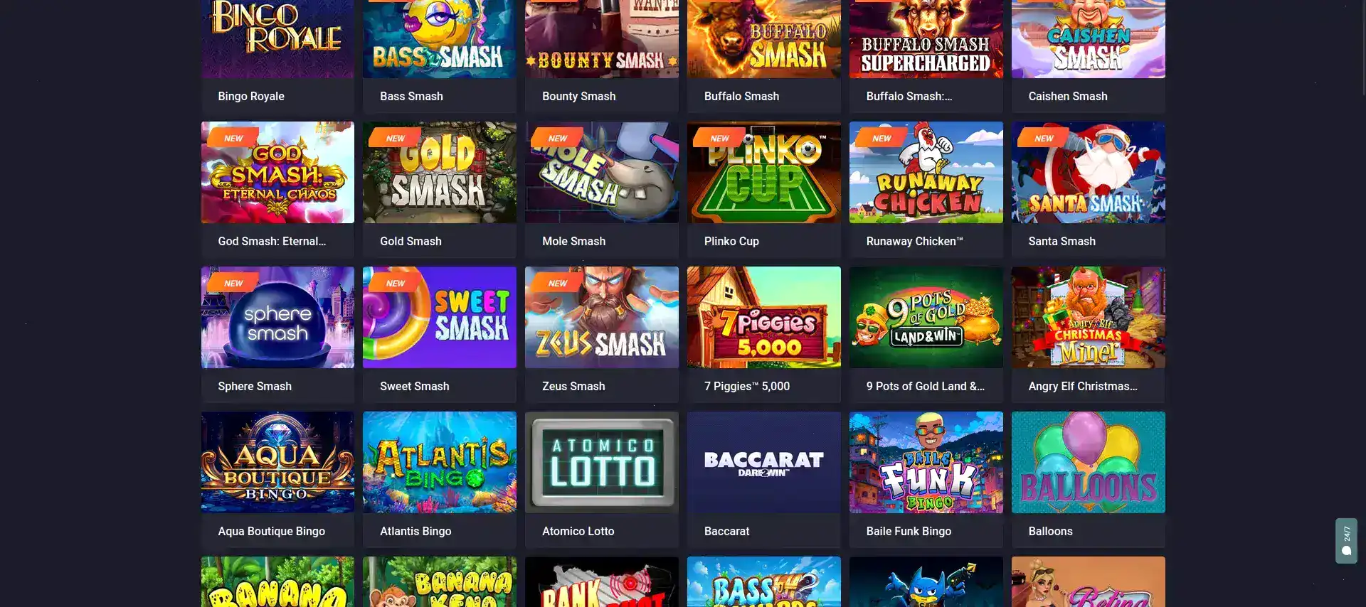 Игровой процесс Gama casino слоты